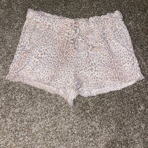 Rewash Brand Pink Animal Print Lounge Short